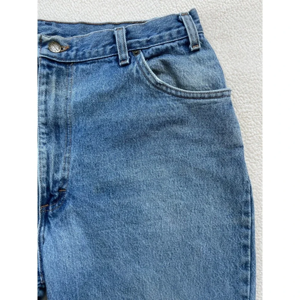 Vintage Made In USA Blue Sky Denim Co Mens 36x32 (33x30) Jeans 100% Cotton Rigid